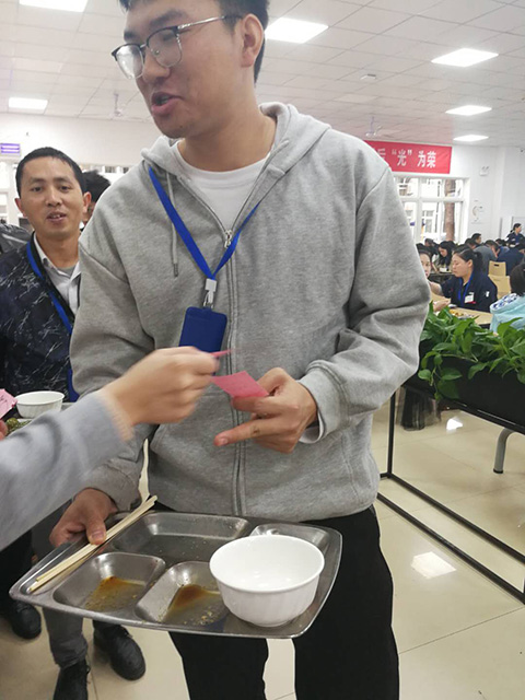 星沙園區(qū)食堂開展光盤行動(dòng)見成效